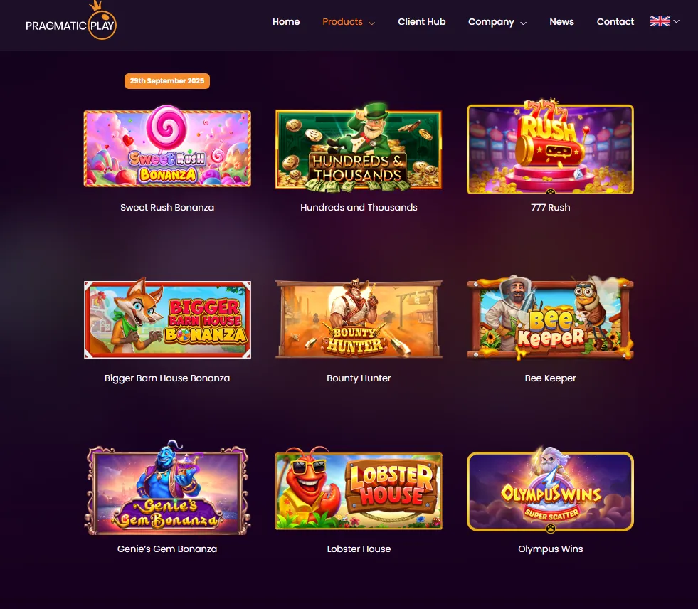 Pragmatic Play Yeni Slot Oyunları