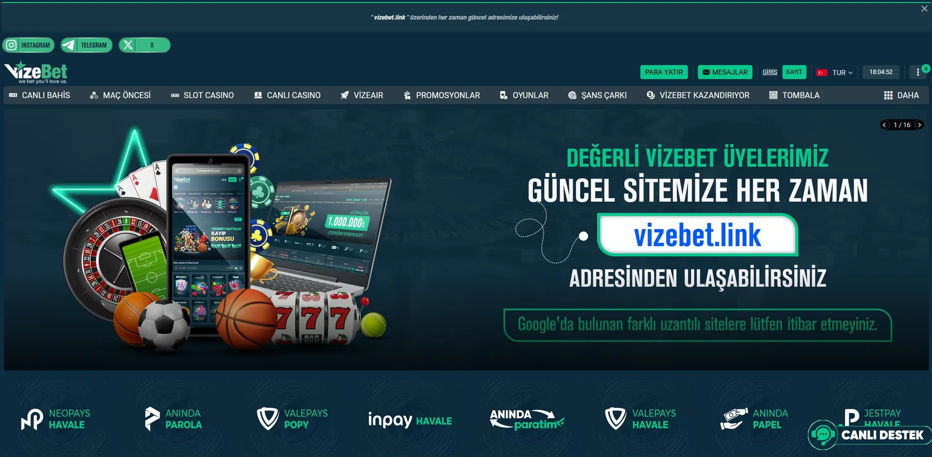 26.10.2025 VizeBet Giriş Adresi Nedir